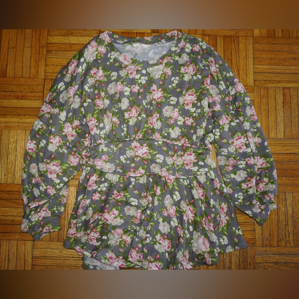 Entro Floral Long Sleeve shirt